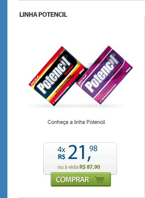 LINHA POTENCIL - Conhe&ccedil;a a linha Potencil - 4x R$ 21,98 ou &agrave; vista R$ 87,90 - Comprar